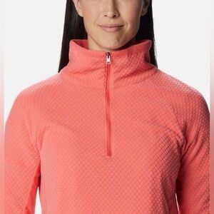 Columbia Women's Glacial IV Print Half Zip Fleece Size Small